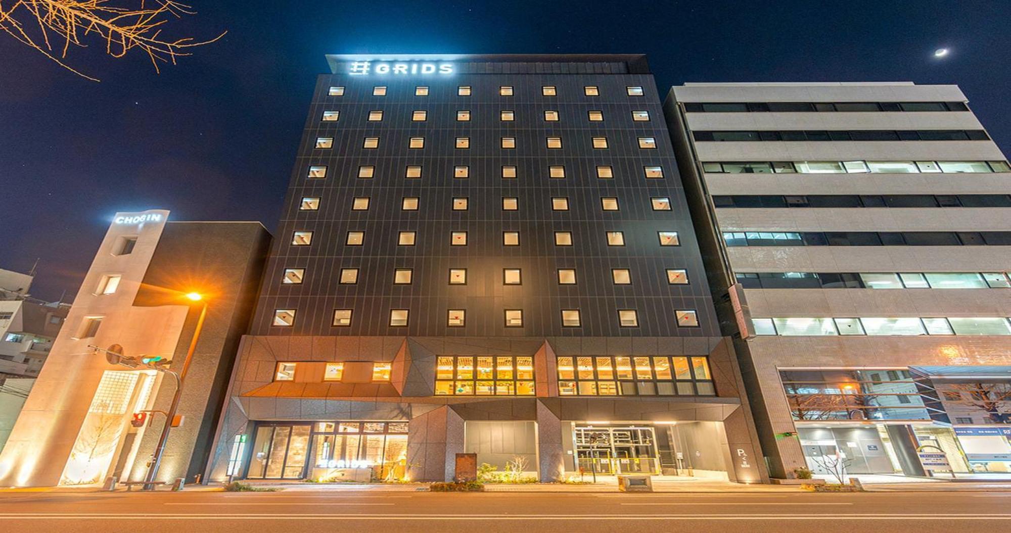 Grids Premium Hotel คุมาโมโตะ ภายนอก รูปภาพ